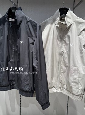 CK Jeans专柜正品 2026春夏新款男士休闲运动立领行政外套4RF520G