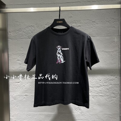 VETEMENTS印花时尚短袖T恤