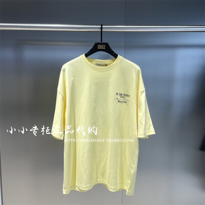 TOFOURTH字母印花短袖T恤