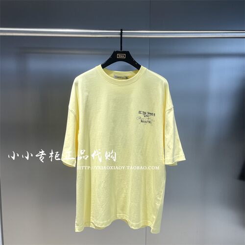 TOFOURTH字母印花短袖T恤