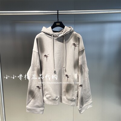 TOFOURTH满印连帽卫衣