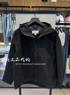 CK Jeans专柜正品 2025秋款男士户外露营休闲连帽夹克外套4RB540G