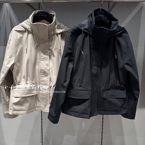 CKJeans可收纳帽户外运动夹克