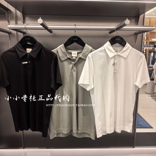 CKJeans凉感短袖POLO衫