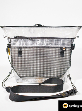 springwavee 户外轻量化飞鸟包露营徒步粗苯材质TARPMENT挎包单肩