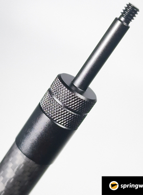 springwavee 模块化碳纤维天幕杆轻量化自由组合高度19mm壁厚1.5