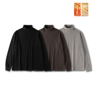 Sinrcrew「御寒保暖」羊毛混纺软糯绒感抗静电长袖 T恤内搭打底衫