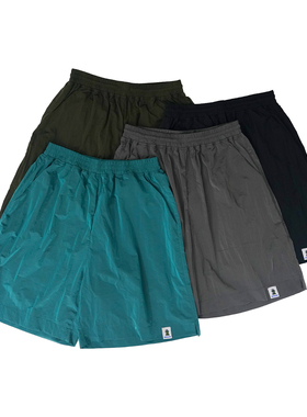 Sinrcrew夏季轻薄户外金属尼龙防泼水运动五分沙滩休闲短裤