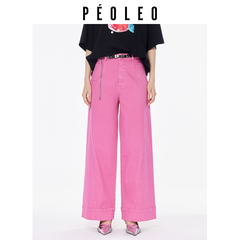 飘蕾美式复古牛仔裤女2025春秋