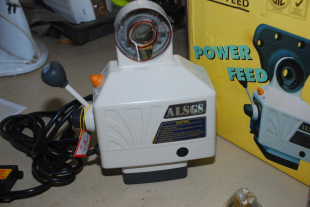 炮塔铣床自动进给器AL-510s走刀器X轴110v新虎将快捷铣床