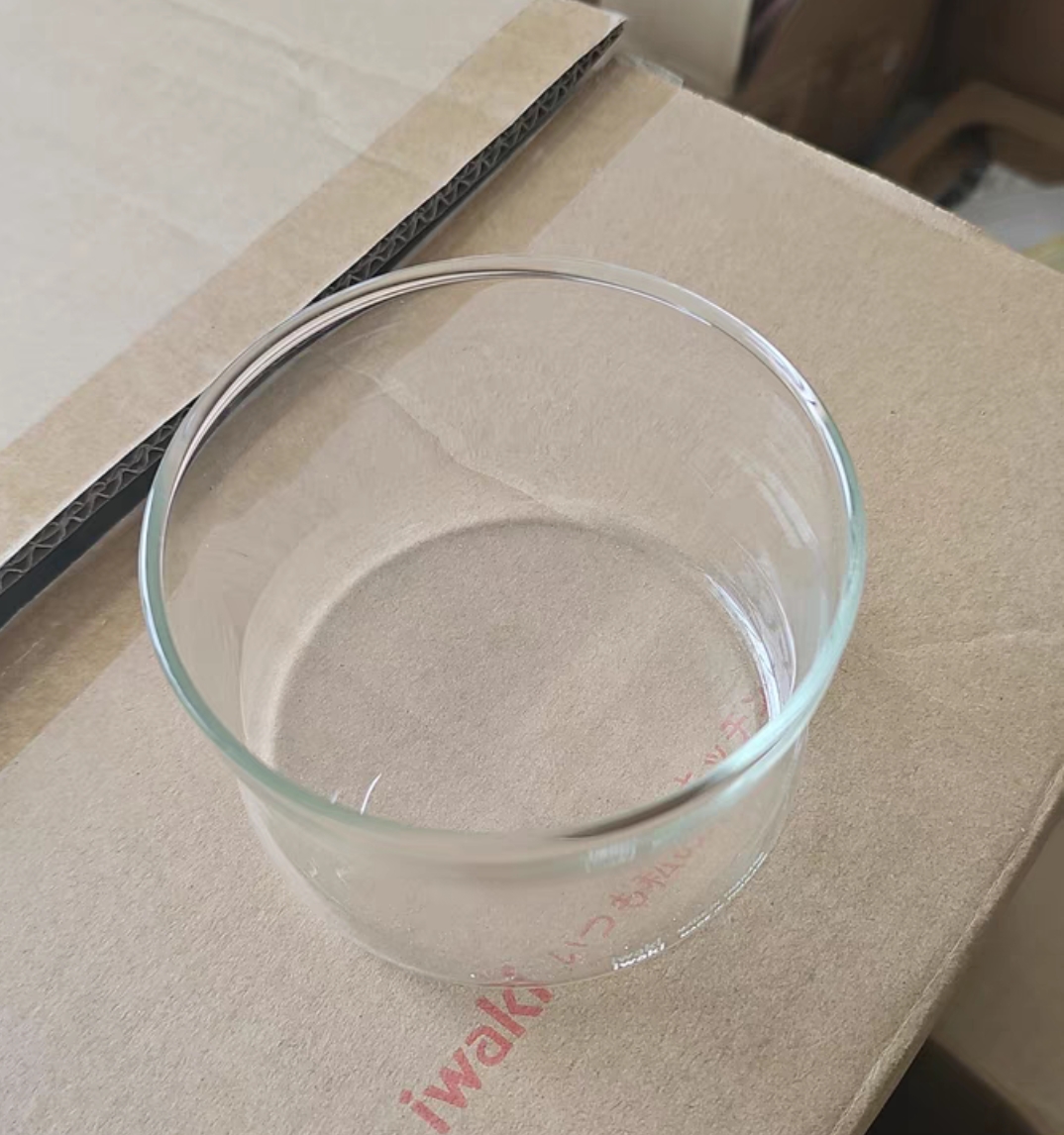 日本iwaki怡万家保鲜盒圆形玻璃本体490毫升840毫升不带盖泰国制