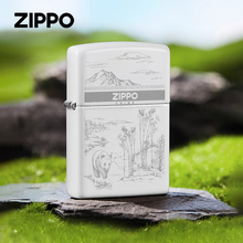 ZIPPO官方旗舰之宝森林秘境系列煤油防风打火机创意送男友礼物