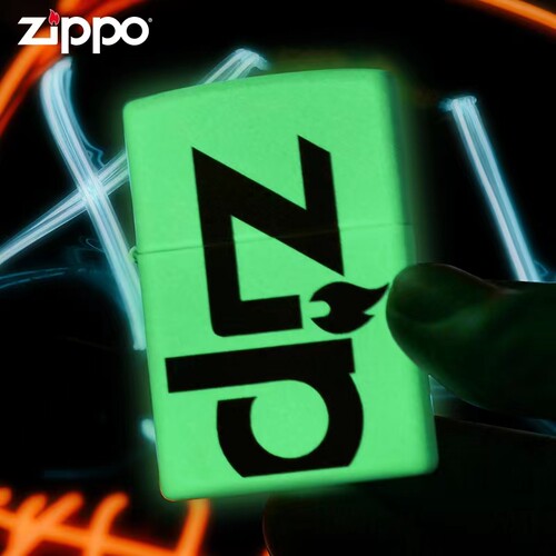 zippo夜光打火机简约送礼