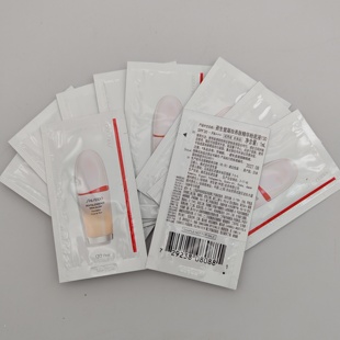 10片价 资生堂凝妆养肤精华粉底液1ml 130# 轻薄裸妆感试色小样