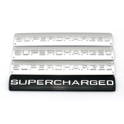 路虎揽胜运动版机械增压揽胜行政版supercharged增压车标后尾标志