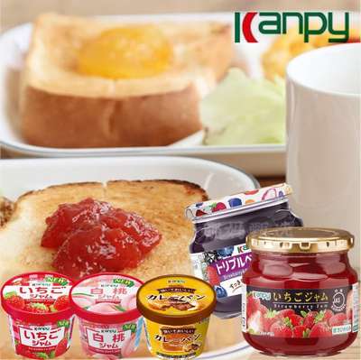 加藤花生奶油酱草莓酱蓝莓酱