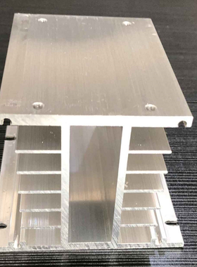 正沪工集团散热器T-80白色SSR固态继电器散热片T型散热座80X80X70