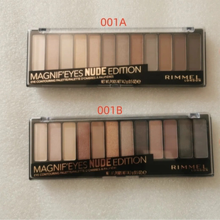 Rimmel芮谜十二色眼影盘提亮炫彩璀璨裸妆