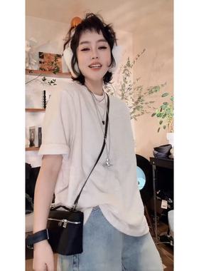 29616 - 新款时尚百搭休闲纯色圆领套头短袖T恤12.23