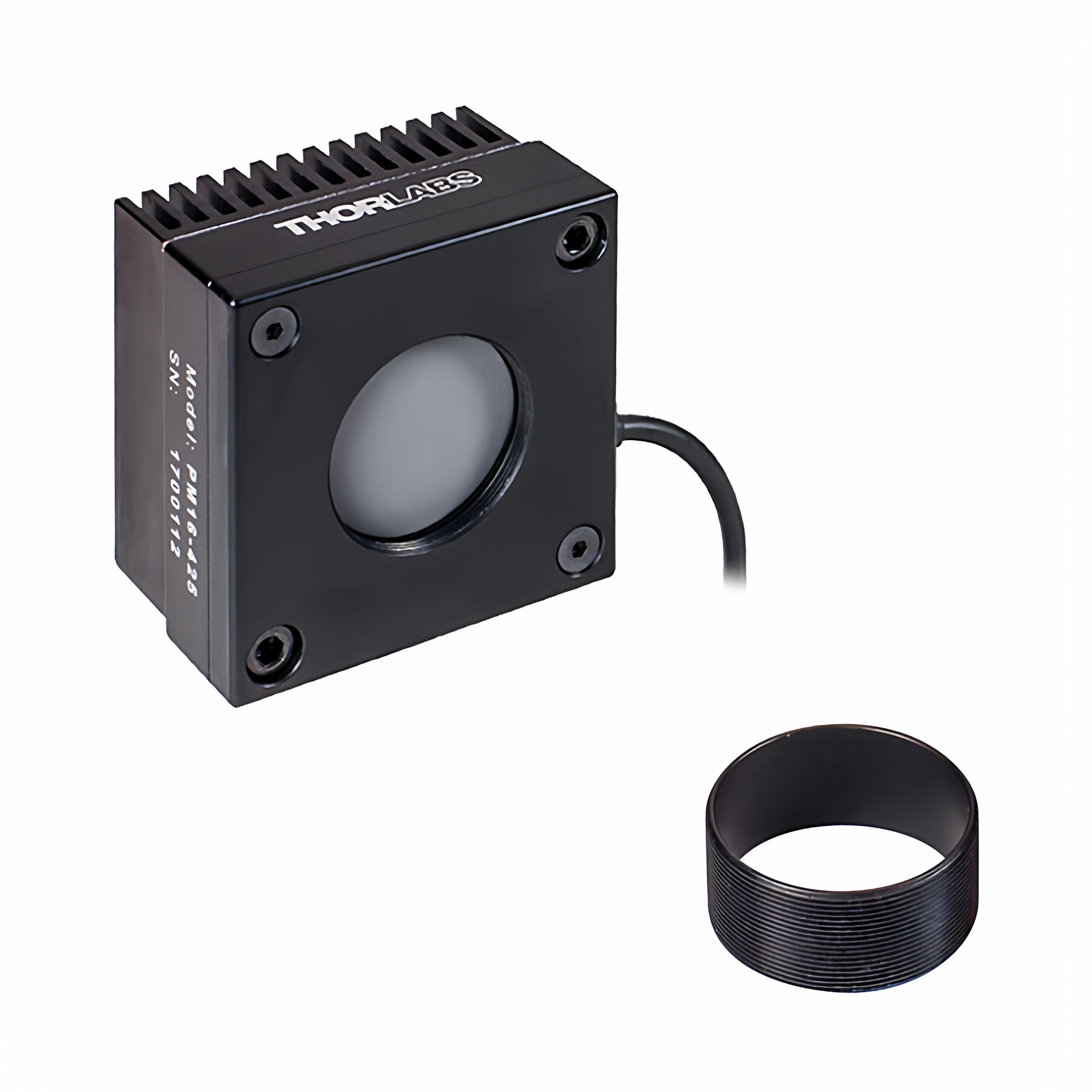 thorlabs激光功率计S425C热敏功率探头表面吸收0.19-20µm2mW-10W