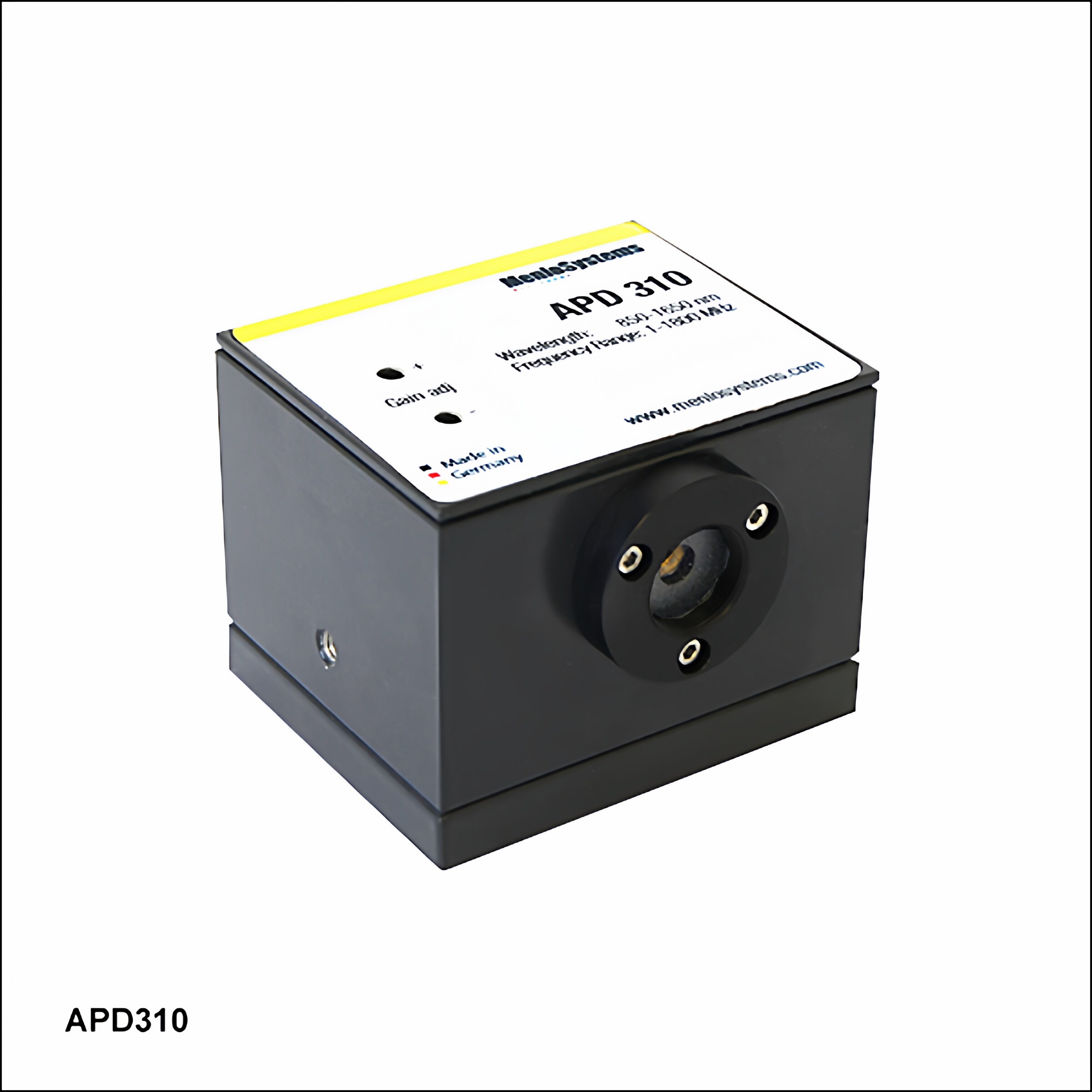 thorlabs铟镓砷雪崩光电探测器APD310可变增益温度补偿850-1650nm