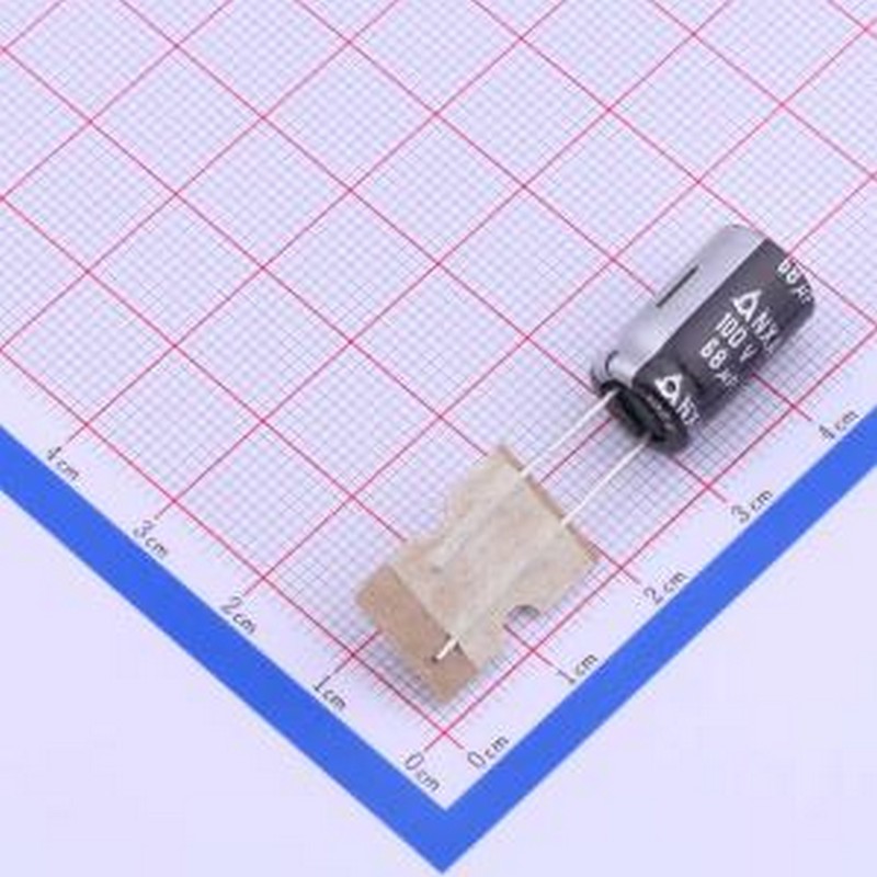 NXA 100V68 M 10*16 直插铝电解电容 68uF ±20% 100V 插件,D10xL