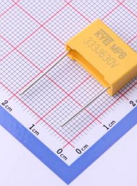 PC333J2J1501 聚丙烯膜电容(CBB) 33nF ±5% 630V 插件,P=15mm