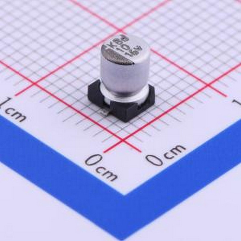 MVK16V10M4*5 4.0TP 贴片型铝电解电容 10uF ±20% 16V SMD,D4xL5