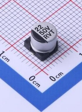 RVT22UF50V67RV0028 贴片型铝电解电容 22uF ±20% 50V SMD,D6.3x
