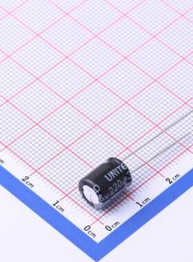 KM221M0350809PE1 直插铝电解电容 220uF ±20% 35V 插件,D8xL9mm