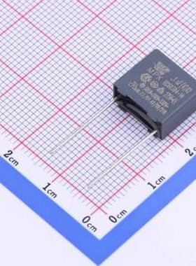 XX2104KA24AA415MA2 安规电容 等级:X2 100nF ±10% 275V 插件,P=