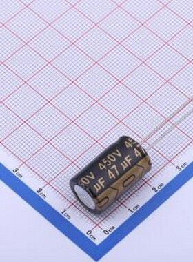 47UF450VMHT87EC0230 直插铝电解电容 47uF ±20% 450V 插件,D13x