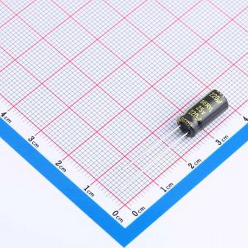 RG025M221LO6.3*12TA-1A1Et 直插铝电解电容 220uF ±20% 25V 插