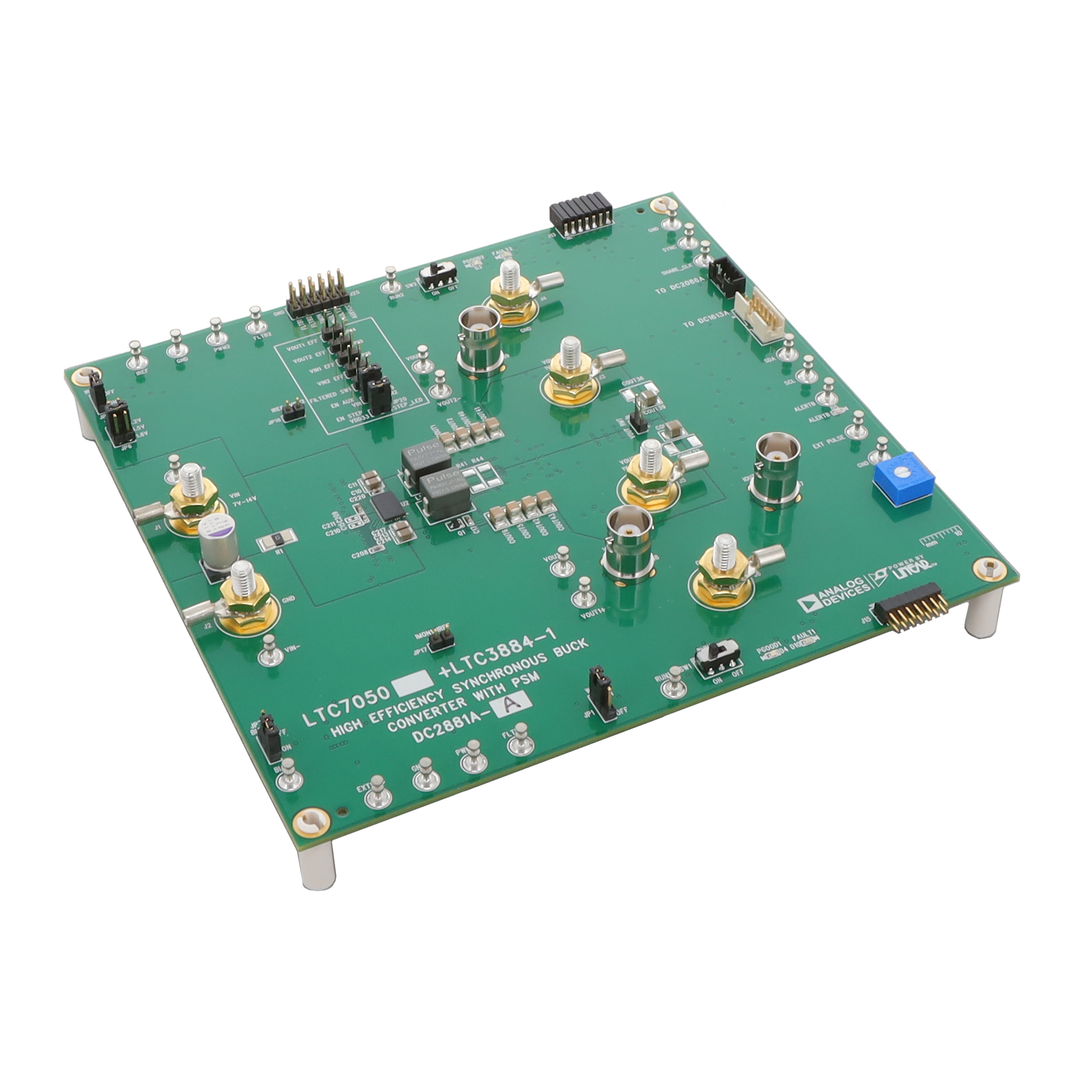 DC2881A-A【LTC7050 + LTC3884-1 DEMO BOARD 】