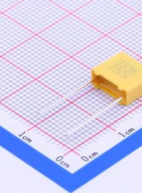 SMPC_333K0250DB0815 聚丙烯膜电容(CBB) 33nF ±10% 250V 插件,P