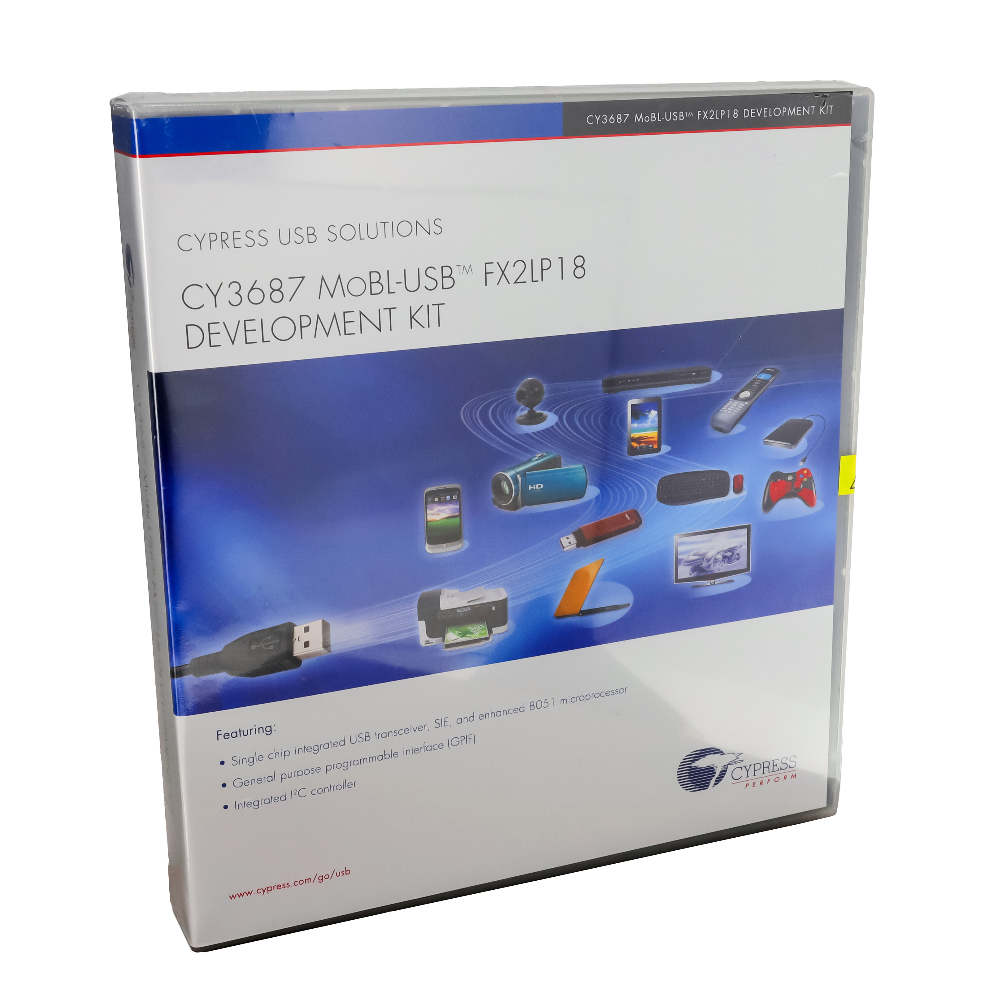 CY3687【KIT DEV MOBL-USB FX2LP18 】