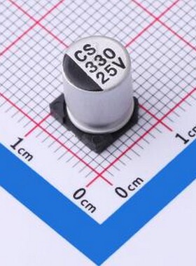 CS1E331M-CRF10 贴片型铝电解电容 330uF ±20% 25V SMD,D8xL10.5