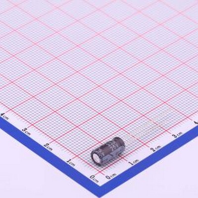 HG025M330D11TKKKSOOR 直插铝电解电容 33uF ±20% 25V 插件,D5xL