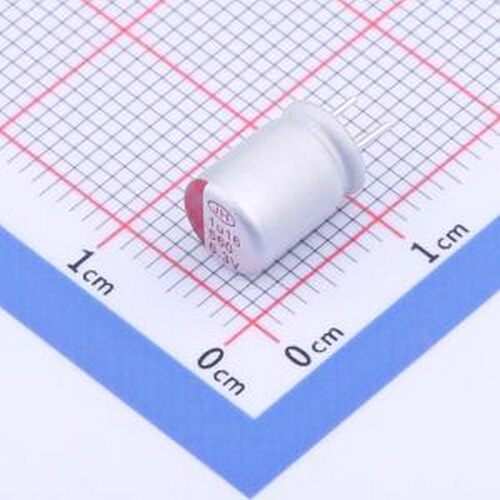 PCR0JEL561MF08CC33WP 固态电容 560uF ±20% 6.3V 插件,D6.3xL8m