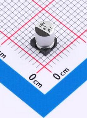 GVT1C476M0406CN 贴片型铝电解电容 47uF ±20% 16V SMD,D4xL5.7m