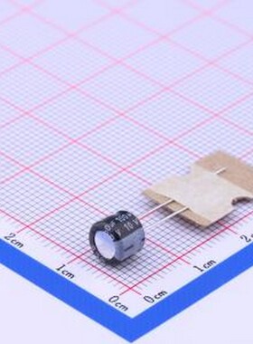 SS-101M1ASA-0605 直插铝电解电容 100uF ±20% 10V 插件,D6.3xL5