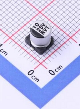 RVT10UF25V67RV0020 贴片型铝电解电容 10uF ±20% 25V SMD,D5xL5