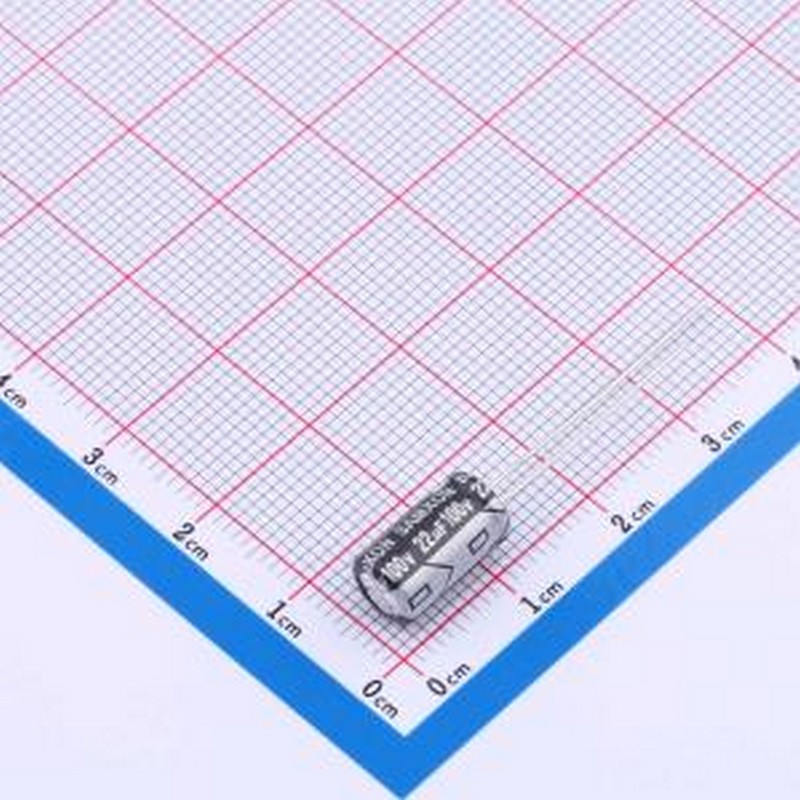 ESK226M2AE11RRS0P-R 直插铝电解电容 22uF ±20% 100V 插件,D6.3