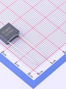 MMKP222J3A0701 聚丙烯膜电容(CBB) 2.2nF ±5% 1kV 插件,P=7.5mm