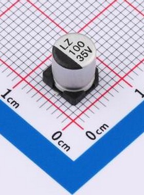 LZ1V101M0607 贴片型铝电解电容 100uF ±20% 35V SMD,6.3x7.7mm