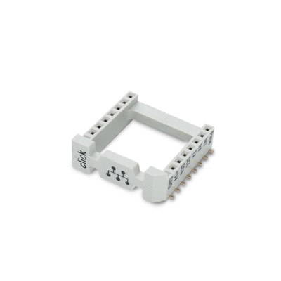 MIKROE-4319【SOCKET MIKROBUS 16 SMD GRAY 】