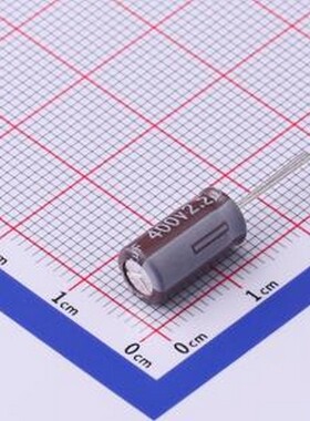 EGS2GM2R2E12CC0T 直插铝电解电容 2.2uF ±20% 400V 插件,D6.3xL