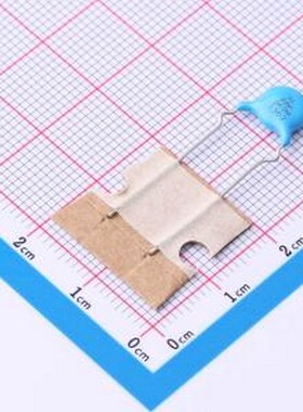 DCH680K30SL P6VK7C8 直插瓷片电容 68pF ±10% 2kV 插件,P=7.5mm