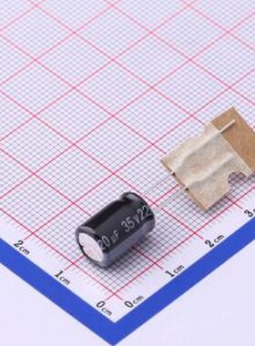 EWH1VM221F12P35T 直插铝电解电容 220uF ±20% 35V 插件,D8xL12m