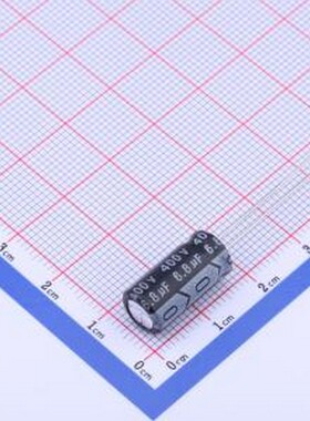 KM6R8M4000816PV1 直插铝电解电容 6.8uF ±20% 400V 插件,D8xL16
